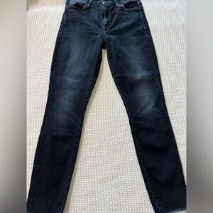 MOTHER Black Skinny Women's Jeans